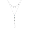 Necklace Bohemian Tassel Style Turquoise Natural Freshwater Pearl Silver 225 Silver Geometric Electroplating
