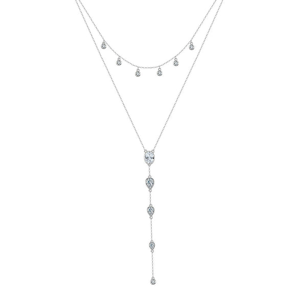 Necklace Bohemian Tassel Style Turquoise Natural Freshwater Pearl Silver 225 Silver Geometric Electroplating