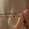 Necklace Bow Snake Bone Chain Titanium Steel Electroplated With 18K Gold Color Preservation