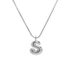 Necklace Brass Copper English Letter Electroplating Balloon Bubble Style For Women