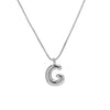 Necklace Brass Copper English Letter Electroplating Balloon Bubble Style For Women