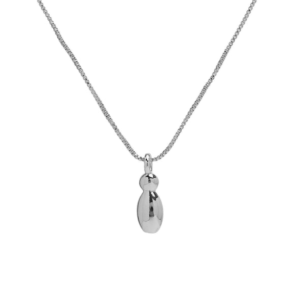Necklace Brass Copper English Letter Electroplating Balloon Bubble Style For Women
