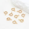 Necklace Buckle Metal Plated Electroplating Oshaped Versatile Natural Diy Accessories