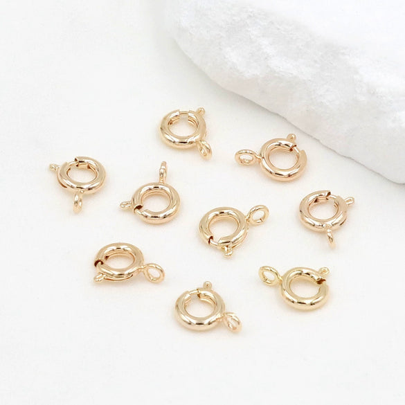 Necklace Buckle Metal Plated Electroplating Oshaped Versatile Natural Diy Accessories