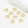 Necklace Buckle Metal Plated Electroplating Oshaped Versatile Natural Diy Accessories