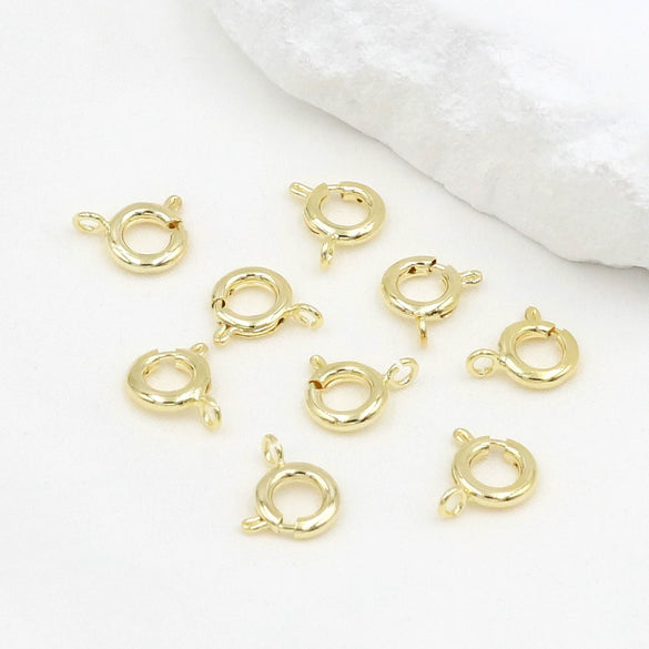 Necklace Buckle Metal Plated Electroplating Oshaped Versatile Natural Diy Accessories
