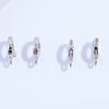 Necklace Buckle 925 Sterling Silver Round Electroplated Diy Handmade Beaded With Hanging Pearl