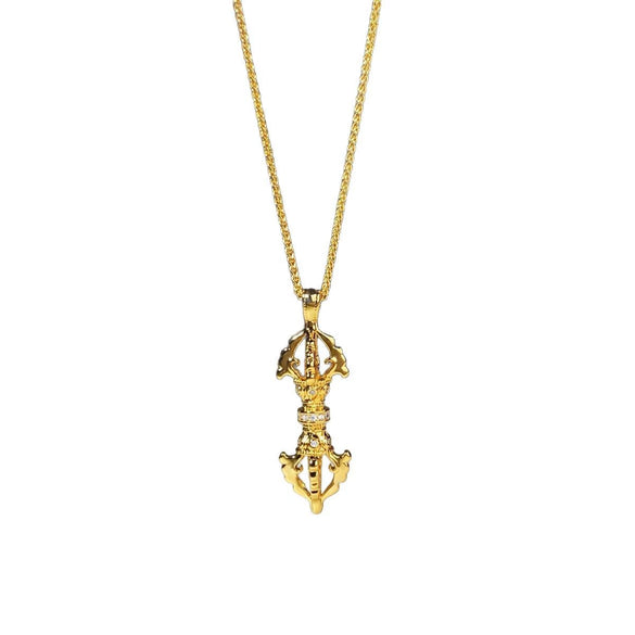 Necklace Copper Alloy Electroplated Simple Geometric Style Pendant