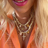 Necklace Copper Alloy Electroplating Geometric Animal Zodiac Style Jewelry