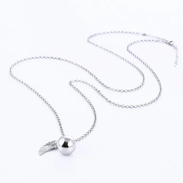 Necklace Copper Angel Wings Geometric Electroplating Design