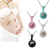 Necklace Copper Electroplating Geometric Style