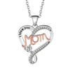 Necklace Copper Geometric Electroplating Heart Style For Women