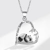 Necklace Copper Geometric Electroplating Heart Style For Women