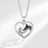 Necklace Copper Geometric Electroplating Heart Style For Women