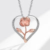 Necklace Copper Geometric Electroplating Heart Style For Women