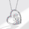 Necklace Copper Geometric Electroplating Heart Style For Women