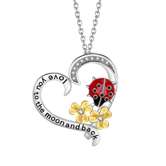 Necklace Copper Geometric Electroplating Heart Style For Women