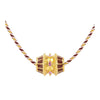 Necklace Copper Geometric Electroplating 18K Gold Color Preservation