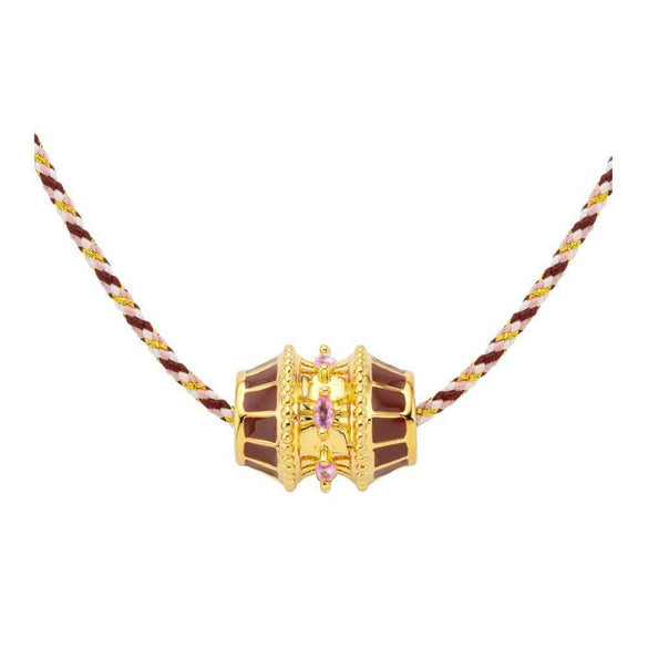 Necklace Copper Geometric Electroplating 18K Gold Color Preservation