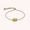 Necklace Copper Geometric Electroplating 18K Gold Color Preservation