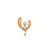 Necklace Copper Geometric Heart Shape Electroplated