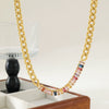 Necklace Copper Geometric Light Luxury Style Electroplating Women's