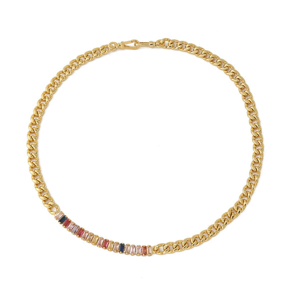 Necklace Copper Geometric Light Luxury Style Electroplating Women's