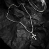 Necklace Copper Geometric Mixed Gem Inlay Electroplating Twist Chain