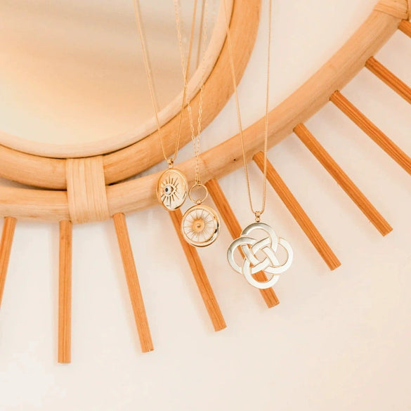 Necklace Copper Geometric Rhinestone Electroplating Light Luxury Style
