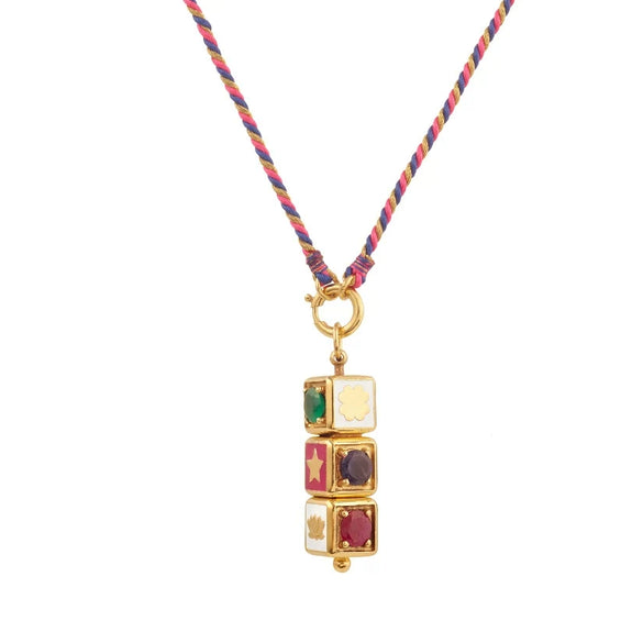 Necklace Copper Geometric Star Eye Pendant Gold Plated Electroplating Boyfriend Style
