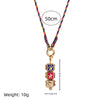 Necklace Copper Geometric Star Eye Pendant Gold Plated Electroplating Boyfriend Style
