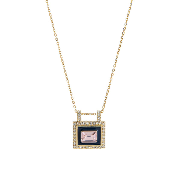 Necklace Copper Geometric Titanium Steel Electroplating