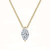 Necklace Copper Geometric Zirconia Mixed Gemstone Setting O Word Chain