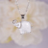 Necklace Copper Inlaid Mixed Gemstone Animal Zodiac Electroplated O Chain