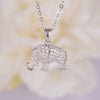 Necklace Copper Inlaid Mixed Gemstone Animal Zodiac Electroplated O Chain