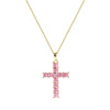 Necklace Copper Inlaid Zircon Geometric Fashion Style