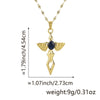 Necklace Copper Inlaid Zircon Geometric Style Diamond Jewelry