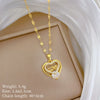 Necklace Copper Microinlaid Animal Zodiac Cartoon Minimalist Stainless Steel For Women