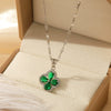 Necklace Copper Mixed Gem Inlay Constellation Doll Crown Heart Fruit Flowers Bow Insects Cartoon Characters Leaves Wave Rhombus Ushape Star Electroplated For Women