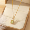 Necklace Copper Mixed Gem Inlay Constellation Doll Crown Heart Fruit Flowers Bow Insects Cartoon Characters Leaves Wave Rhombus Ushape Star Electroplated For Women