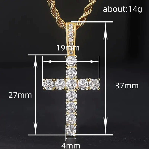 Necklace Copper Mixed Gem Inlay Geometric Styling With Letters Numbers Text Inlaid Zircon Twist Chain Unisex