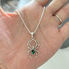 Necklace Copper Mixed Gemstone Setting Animal Zodiac Micropaved Niche Style For Women