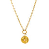 Necklace Copper Pendant Fivepointed Star Cowboy Hat Boots Zircon Gold Electroplating