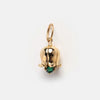 Necklace Copper Real Gold Plated Flower Rhinestones Electroplating