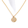 Necklace Copper Real Gold Plated Natural Twelve Constellation Animal Zodiac Style
