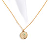 Necklace Copper Real Gold Plated Natural Twelve Constellation Animal Zodiac Style