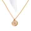 Necklace Copper Real Gold Plated Natural Twelve Constellation Animal Zodiac Style