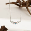Necklace Copper Titanium Steel Star Heart Shape Bow Electroplating Women's Niche Light Luxury Pendant Accessories Clavicle Chain