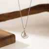 Necklace Copper Titanium Steel Star Heart Shape Bow Electroplating Women's Niche Light Luxury Pendant Accessories Clavicle Chain