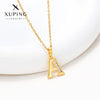 Necklace Copper Zinc Alloy Goldplated Letter Hiphop Jewelry Pendant Women